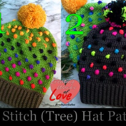 Puff Stitch Hat