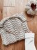 Fan & waves Scarf Knitting Pattern
