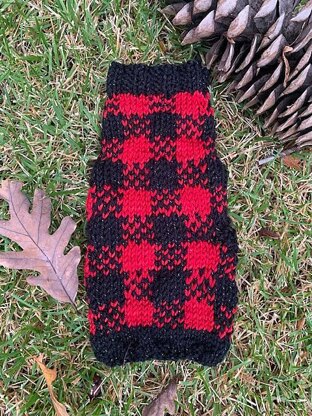 Buffalo Plaid Dog Sweater