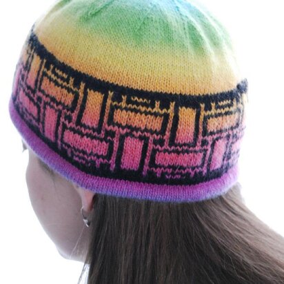 Tiled In Topper - knitting pattern