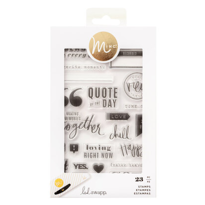 Heidi Swapp Stamp Minc Clear Stamp Color Fresh
