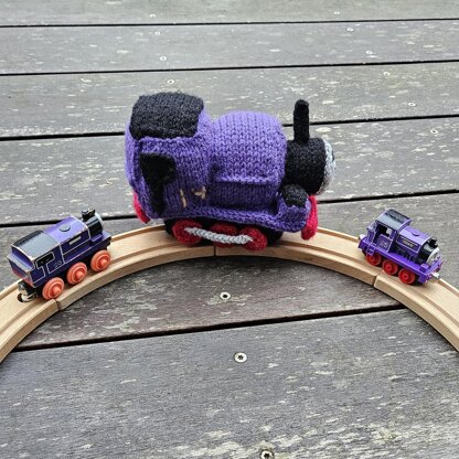 Knitted Steam Train