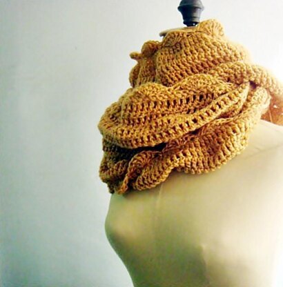 Extra large loop scarf