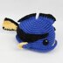 Tanzy the Blue Tang Scrubby Amigurumi