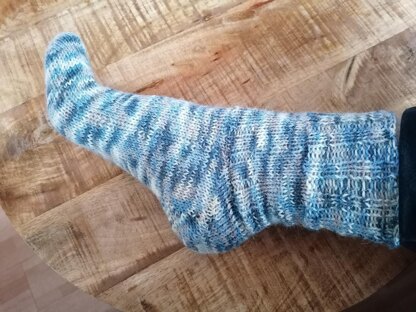 Easy (oval heel) socks