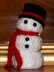 Scented Cabled Snowman