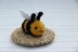 Knitted Honey Bee