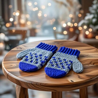 Crochet Women’s Mitten Pattern – Adult Gloves PDF