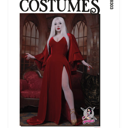 McCall's Dress and Sleeved Cape by Yaya Han M8303 - Sewing Pattern