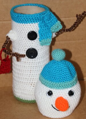 Snowman Pot Cover