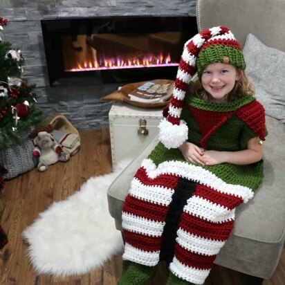 Elf Cocoon Blanket & Hat