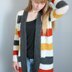 Everyday Striped Cardigan