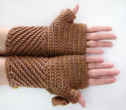 Diagonal Convertible Mittens