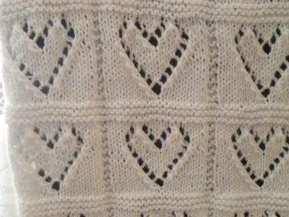 Baby Heart Blanket