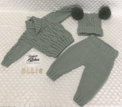Ellis Shawl Collar Aran Jumper & Cardigan Sets