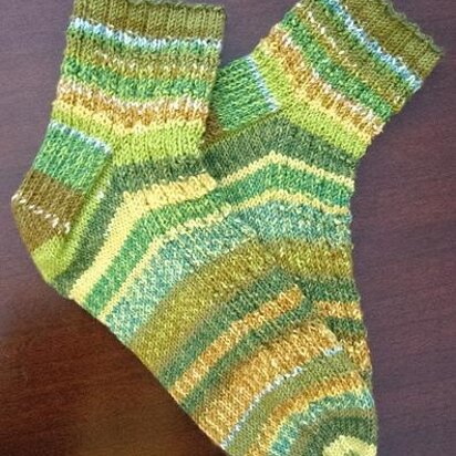 Regional socks - knitting pattern
