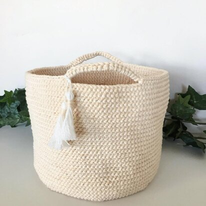 Boho Cottage Basket