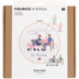 Rico Figurico Young Family Embroidery Kit