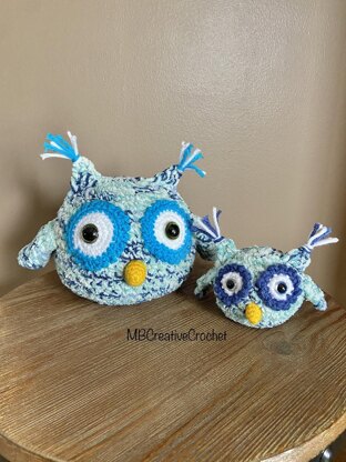 Pocket Owl & Large Plushie