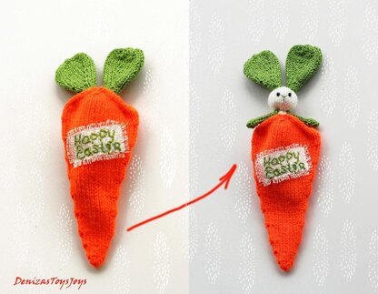 Easter Bunny in а carrot cozy