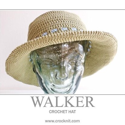 Crochet Hat WALKER (USA - American)