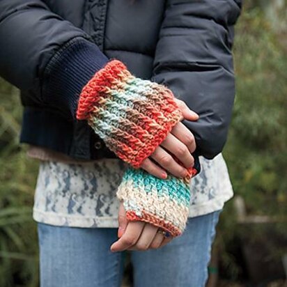 Sunset Ridge Fingerless Gloves