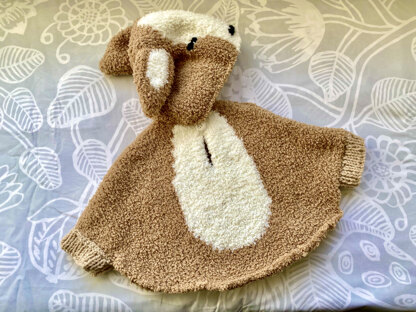 Little Lamb Baby Poncho for Lillia