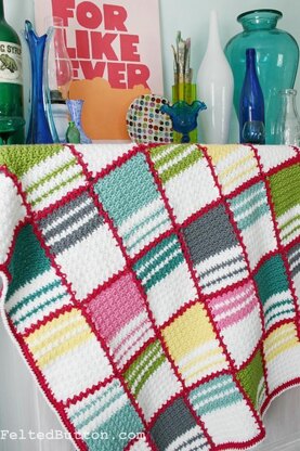 Patch Me a Line Blanket