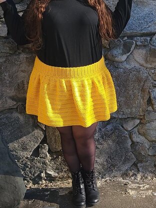 Poofy Crochet Skirt