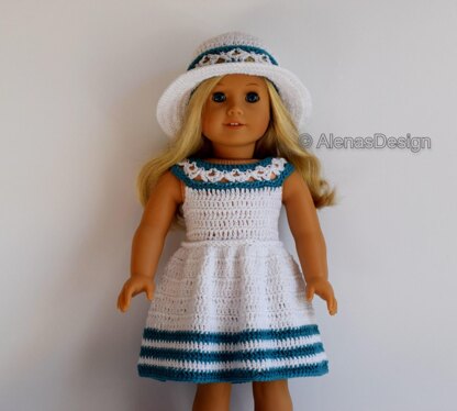 Doll Summer Dress Set