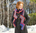 Zig Zag Scarf in Classic Elite Yarns Liberty Wool Solids - Downloadable PDF