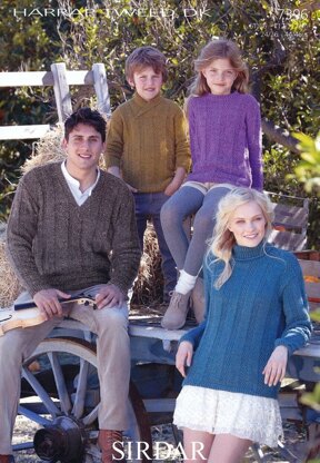 Sweaters in Sirdar Harrap Tweed DK - 7396