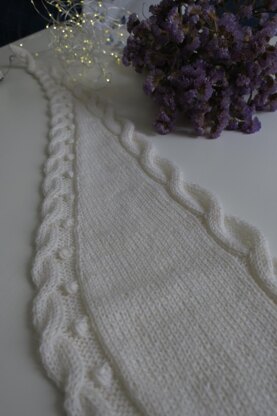 Rose and Pearls Scarf