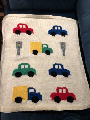 Baby blanket for a boy