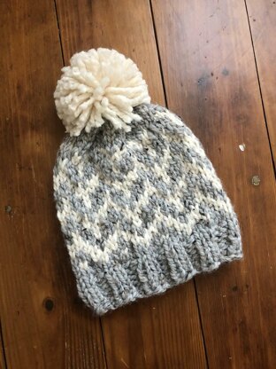 Barley Chevron Hat