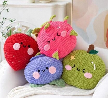 Blueberry Pillow Crochet Pattern,Blueberry Crochet Pattern, Crochet Blueberry Pattern,Free Crochet Pattern Pillow,Free Crochet Pattern Pillow for Beginners,Free Easy Pillow Pattern