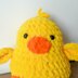 Chubby duck amigurumi