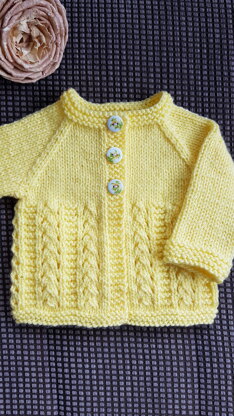 Iona baby cardigan