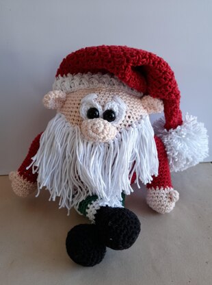 Nordic Santa Claus amigurumi Crochet pattern by Marina Escribal tejidos ...