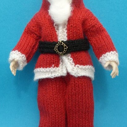 HMC12 Outfit for Santa Claus for the dolls house