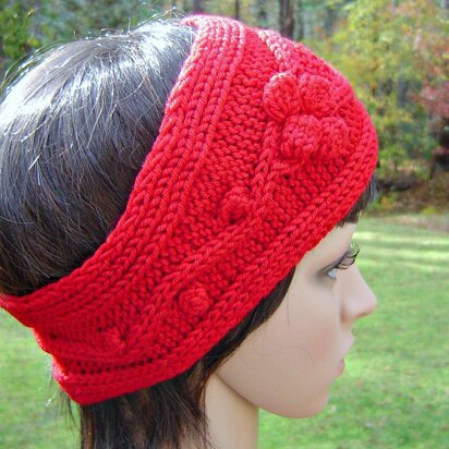 Martha earwarmer - knitting pattern
