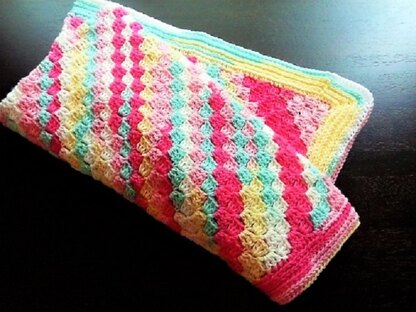 BeyondCrochet's Tutti Frutti Blanket