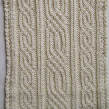 Isar Alpine Cabled Scarf