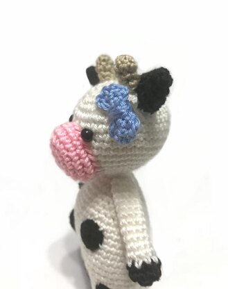 Cow Amigurumi Toy