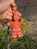 Gingerbread Man Christmas tree toy