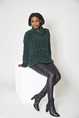 Sweater and Tank Top in King Cole Yummy Tweed - Leaflet