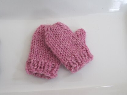 Easy Doll Mittens for 18" dolls