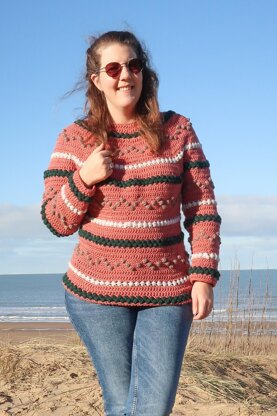 Beads and Bobbles Sweater