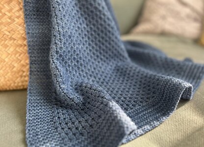Cozy Cables Baby Blanket