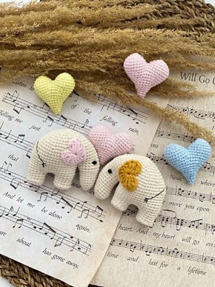 Elephant in Love Toy